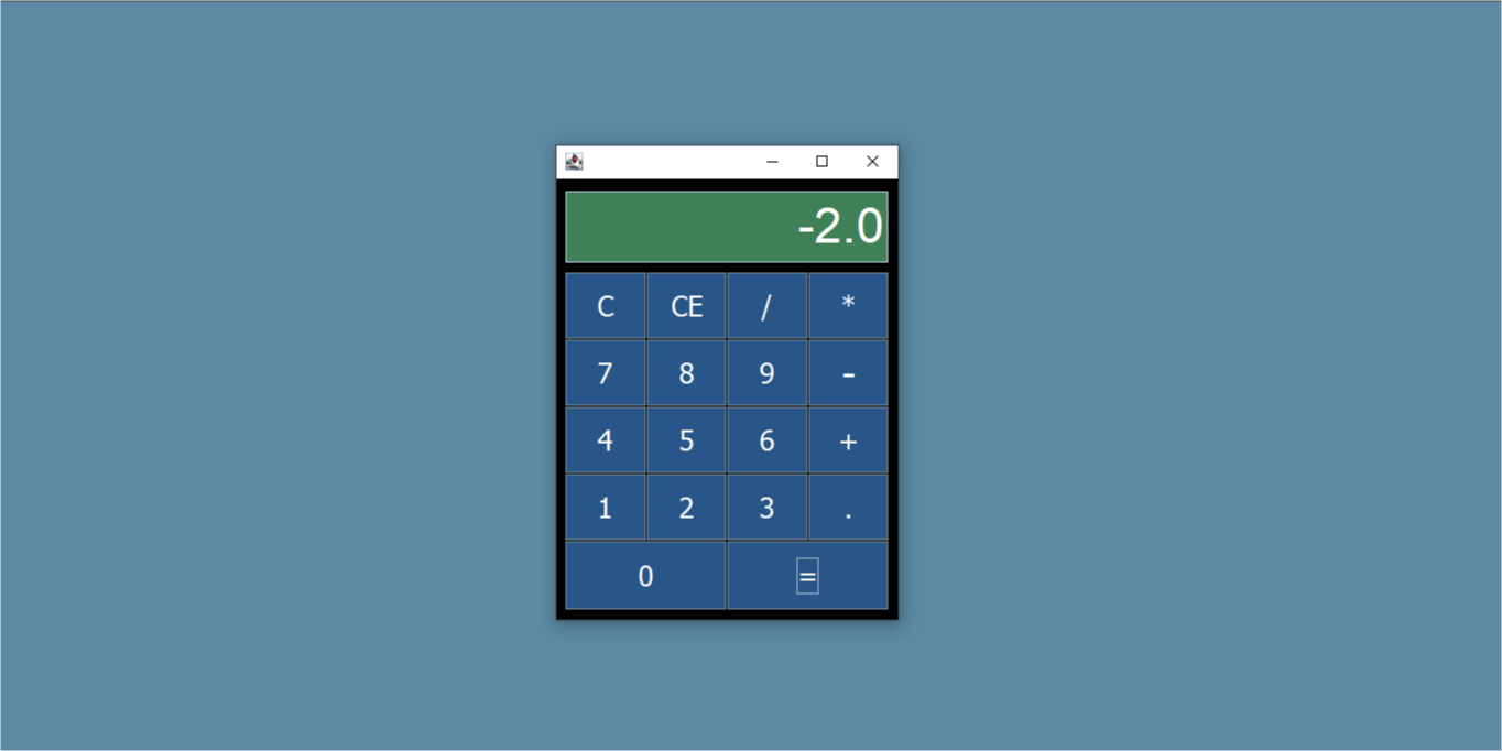 Imagem do projeto de calculadora java